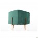 Пуф Ritz Green / Golden Chrom