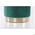 Пуф Madrid Green / Golden Chrom