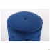 Пуф Janett Blue / Golden Chrom