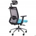 Крісло Install Black, Alum, Grey/Light Blue