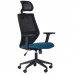 Крісло Lead Black HR сидіння SM 2328/спинка Сітка HY-100 чорна