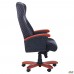 Крісло Галант Еліт MB Коньяк Шкіра Люкс двостороння Чорна
