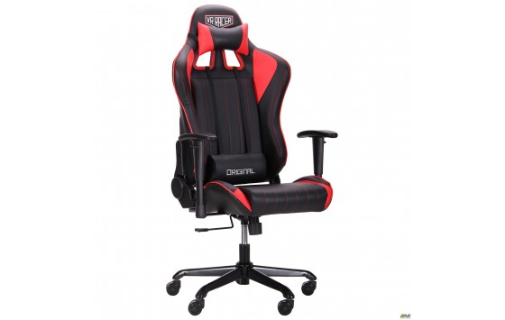 Крісло VR Racer Shepard чорний/червоний