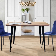 Стол Cherry 1200 (1200х670хН770) черный графит/Венге