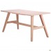 Стіл обідній Пармезан 1500*800*750 бук вибілений NATURAL WHITE
