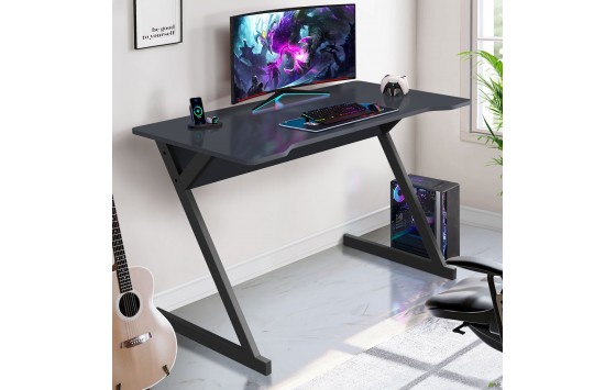 Стіл комп'ютерний Dexter DX1200 (1200х600х750Н) чорний графіт/Антрацит