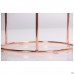Стіл журнальний Kalibri, rose gold, glass top