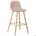 Стілець барний Marengo Bar chair 350В бук/беж beech/028-4