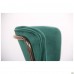 Стілець Alphabet A gold / dark green