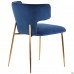 Крісло Alphabet L black/royal blue