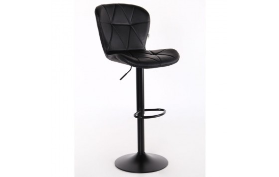 Барний стілець Vensan PU Black / Black