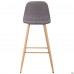 Стілець барний Mareng, Bar chair 350В бук/сірий beech/028-8