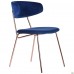 Стілець Alphabet B gold / royal blue