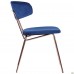 Стілець Alphabet B gold / royal blue