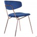 Стілець Alphabet B gold / royal blue