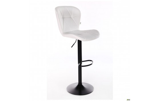 Барний стілець Vensan PU White / Black