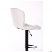 Барний стілець Vensan PU White / Black