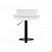Барний стілець Vensan PU White / Black