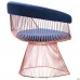 Крісло Roller, rose gold, royal blue
