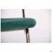 Стілець Alphabet B gold / dark green