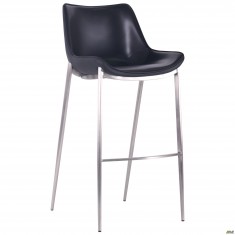 Барний стілець Blanc black leather Барний стілець Blanc black leather