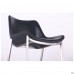 Барний стілець Blanc black leather