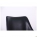 Барний стілець Blanc black leather