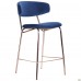 Стілець Alphabet C gold / royal blue