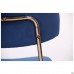 Стілець Alphabet C gold / royal blue