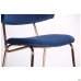 Стілець Alphabet C gold / royal blue