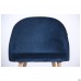 Стілець обідній Sherry beech / blue velvet