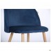 Стілець обідній Sherry beech / blue velvet