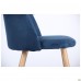 Стілець обідній Sherry beech / blue velvet