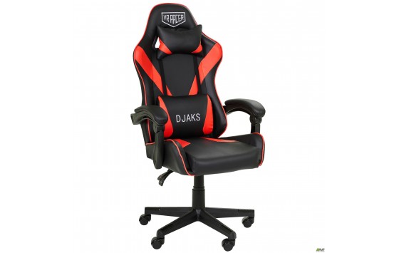 Кресло VR Racer Dexter Djaks черный/красный