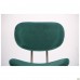 Стілець Alphabet D gold / dark green