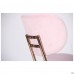 Стілець Alphabet D gold / pink