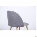 Стілець обідній Sherry beech / dark grey velvet