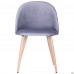 Стілець обідній Sherry beech / dark grey velvet
