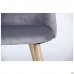 Стілець обідній Sherry beech / dark grey velvet