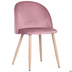 Стілець обідній Sherry beech / pink velvet Стілець обідній Sherry beech / pink velvet