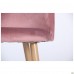 Стілець обідній Sherry beech / pink velvet